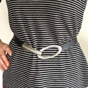 Chico’s Adjustable Leather Belt